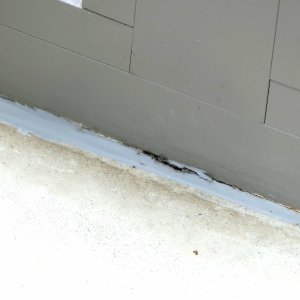 Silikonfugen, immer wieder schön.